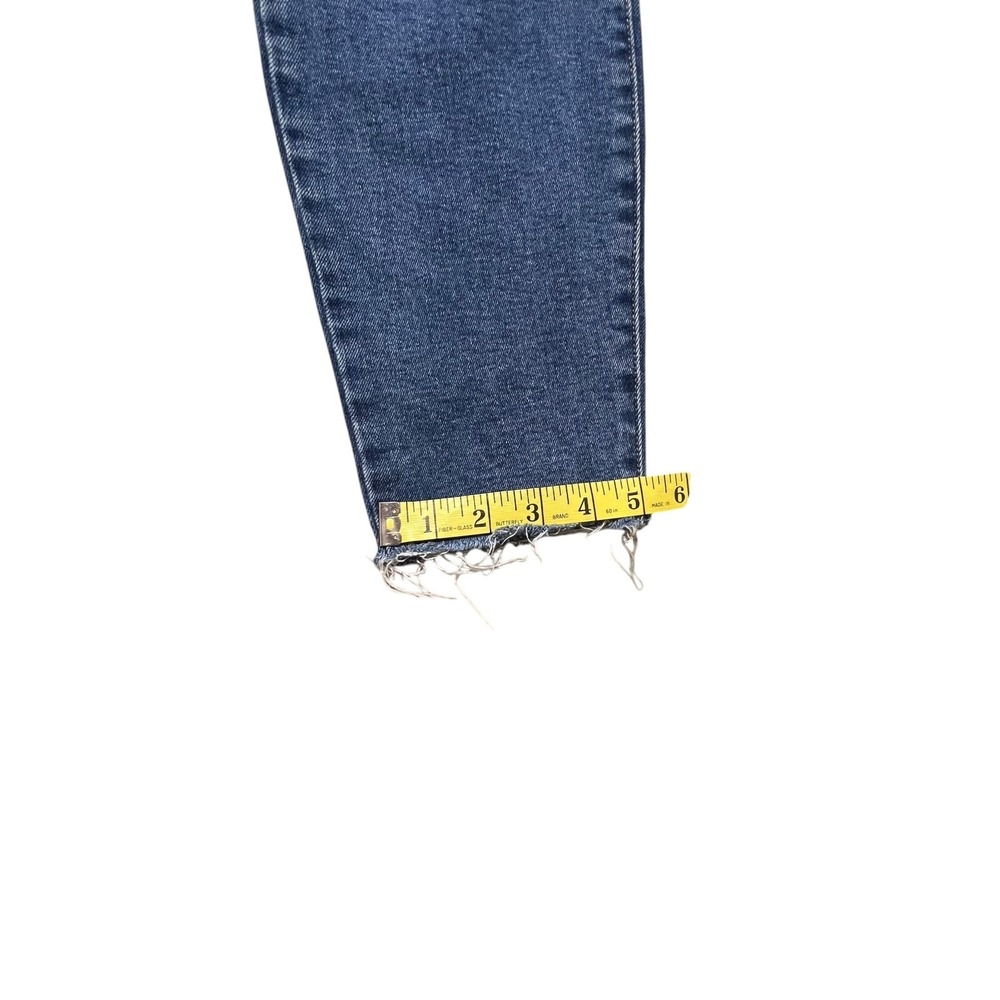 Lucky Brand Bridgette Skinny Jeans Women 10 X 30 Blue Denim High-Rise Frayed Hem - Picture 10 of 11